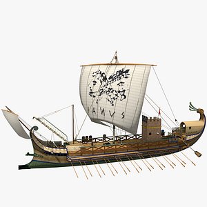 Roman Warship Bireme