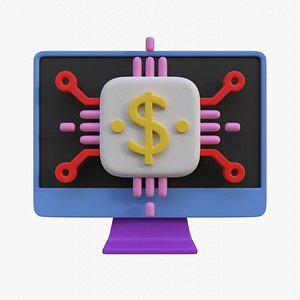Finance Tech 3D model