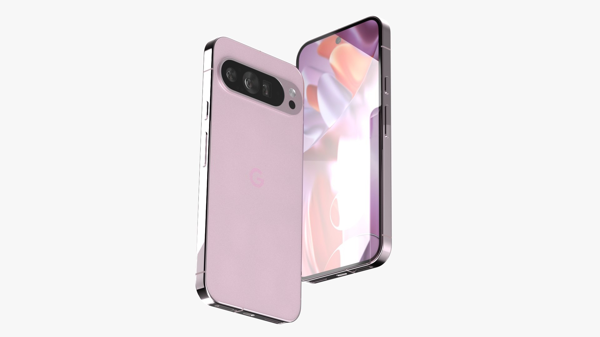 Google Pixel 9 Pro Rose 3D - TurboSquid 2259656
