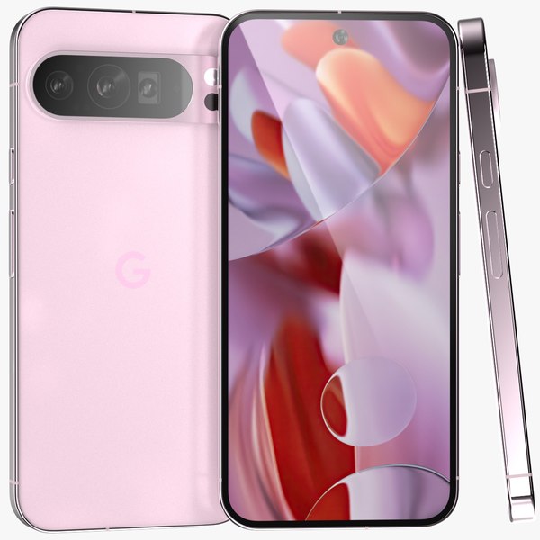 modelo 3d Google Pixel 9 Pro XL Rosa - TurboSquid 2259656