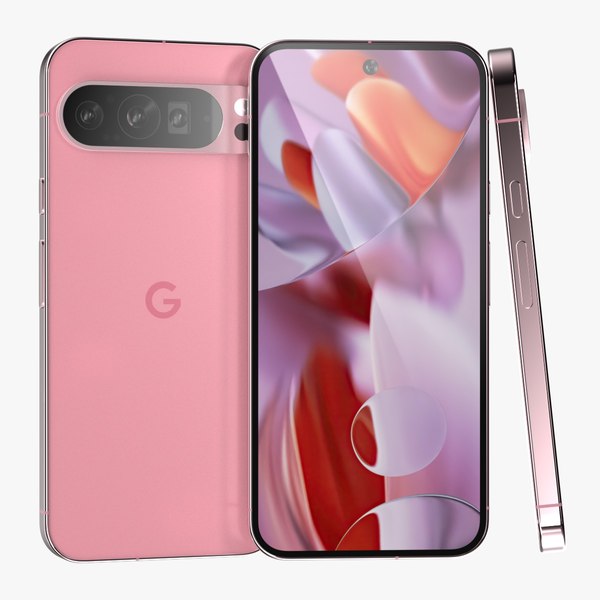 Google Pixel 9 Pro XL Rosa Modelo 3D - TurboSquid 2259656