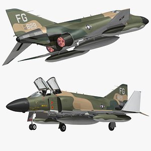 F4J Phantom II USAF 3D