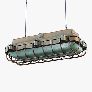 Light Industrial Hanging 3D model