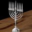 silver menorah 3ds