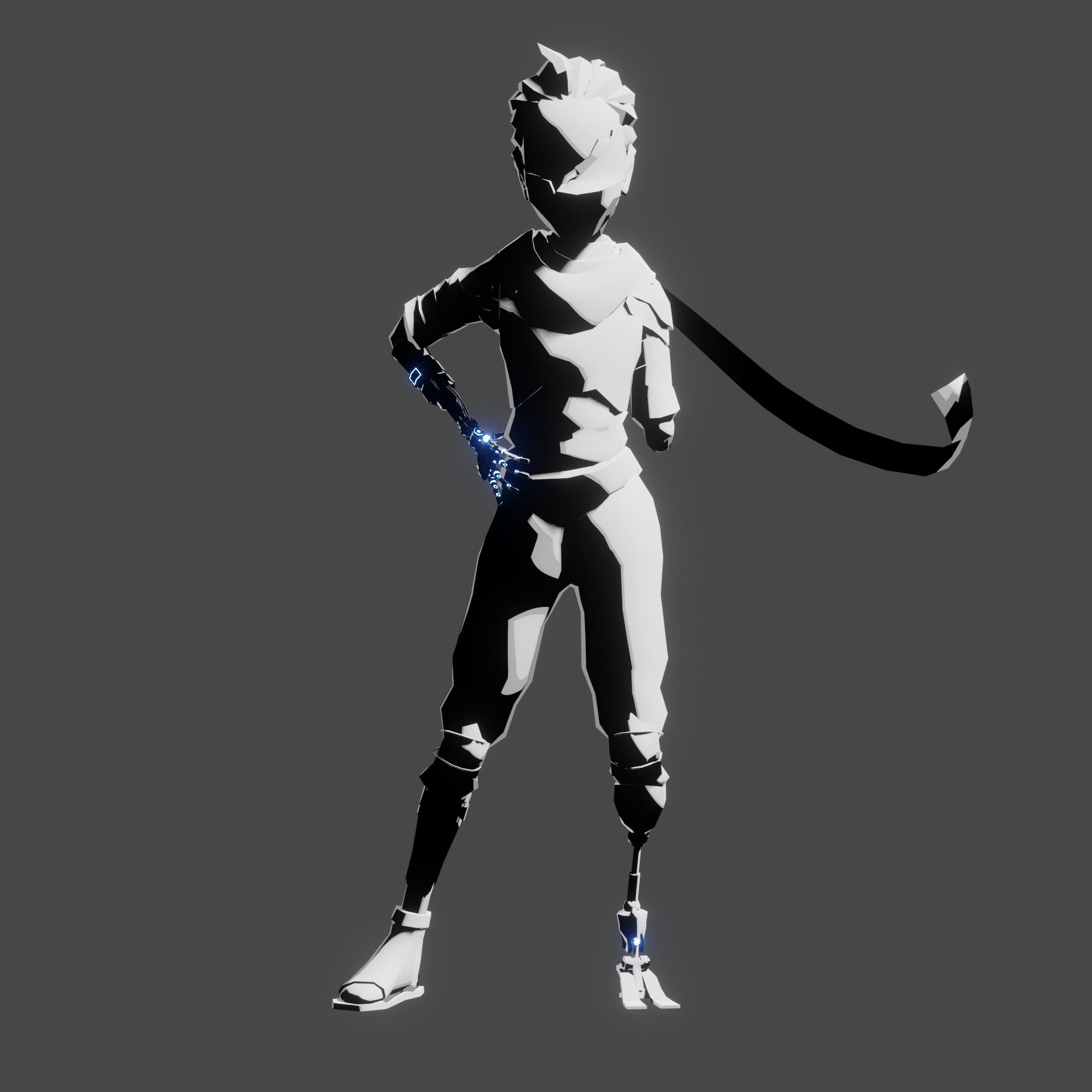 3D Ninja model model TurboSquid 1861306