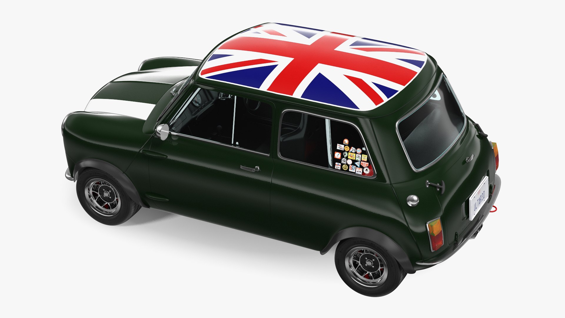 Vintage Compact Car 3D model - TurboSquid 1910883