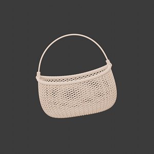 Realistic 3D Wooden Basket Blender 3D