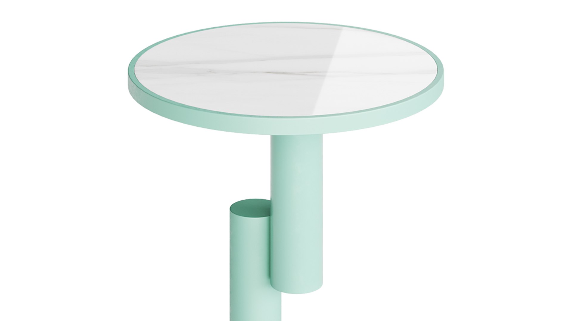 3D Model Simple Round Side Table - TurboSquid 2231761