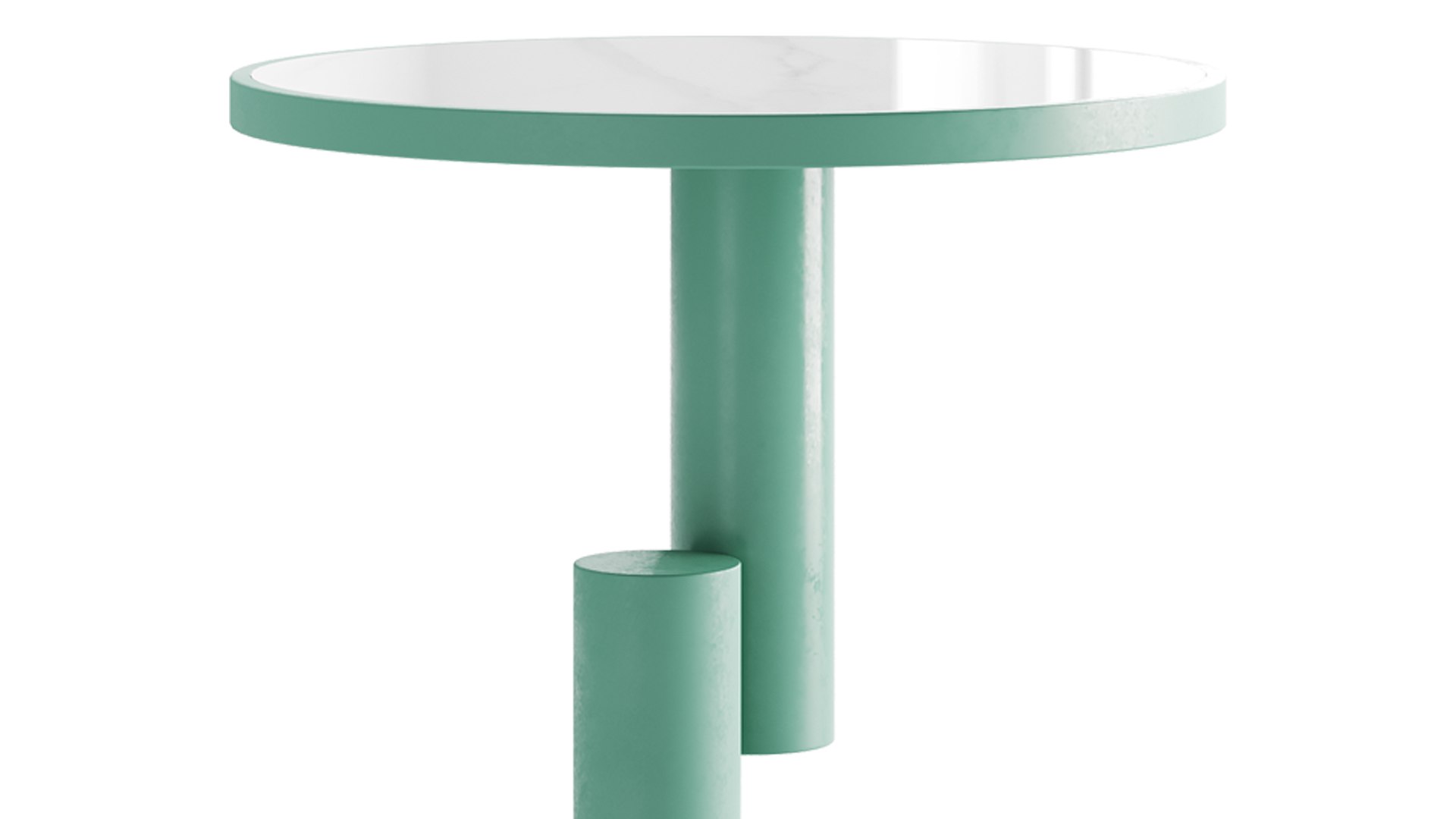 3D Model Simple Round Side Table - TurboSquid 2231761