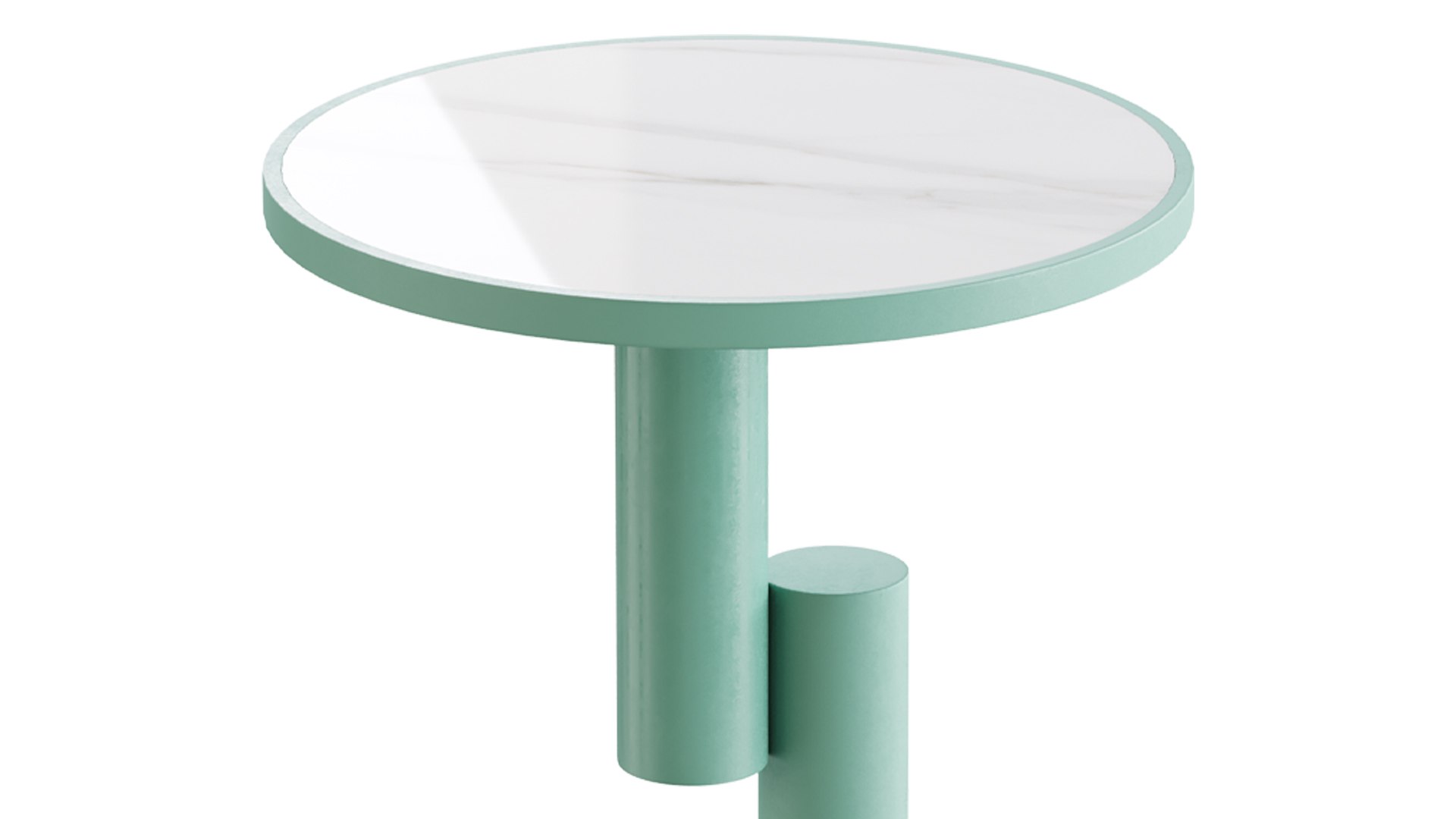 3D Model Simple Round Side Table - TurboSquid 2231761