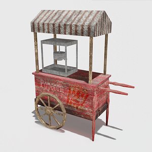 ready old popcorn 3D