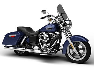 3ds max harley-davidson fld dyna switchback