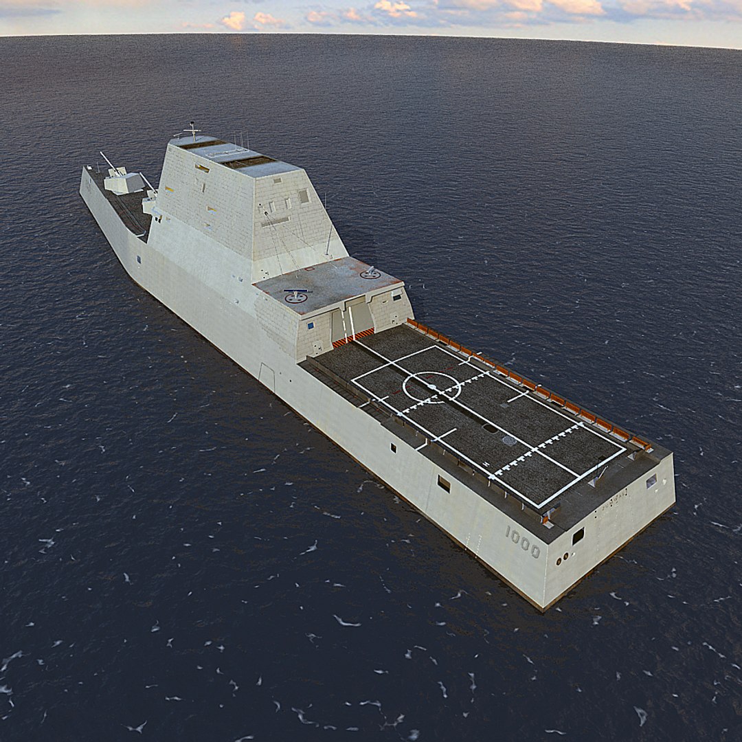 Uss Zumwalt Ddg-1000 Destroyers Max