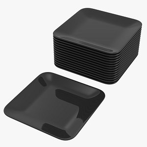 Square plates 3D model