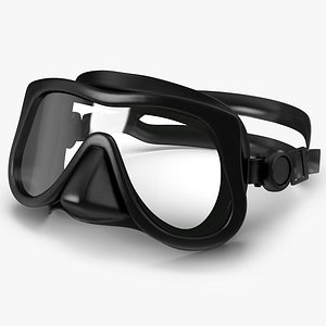 Scuba Mask 4 3D Model