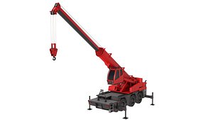 Mobile Crane 3D model