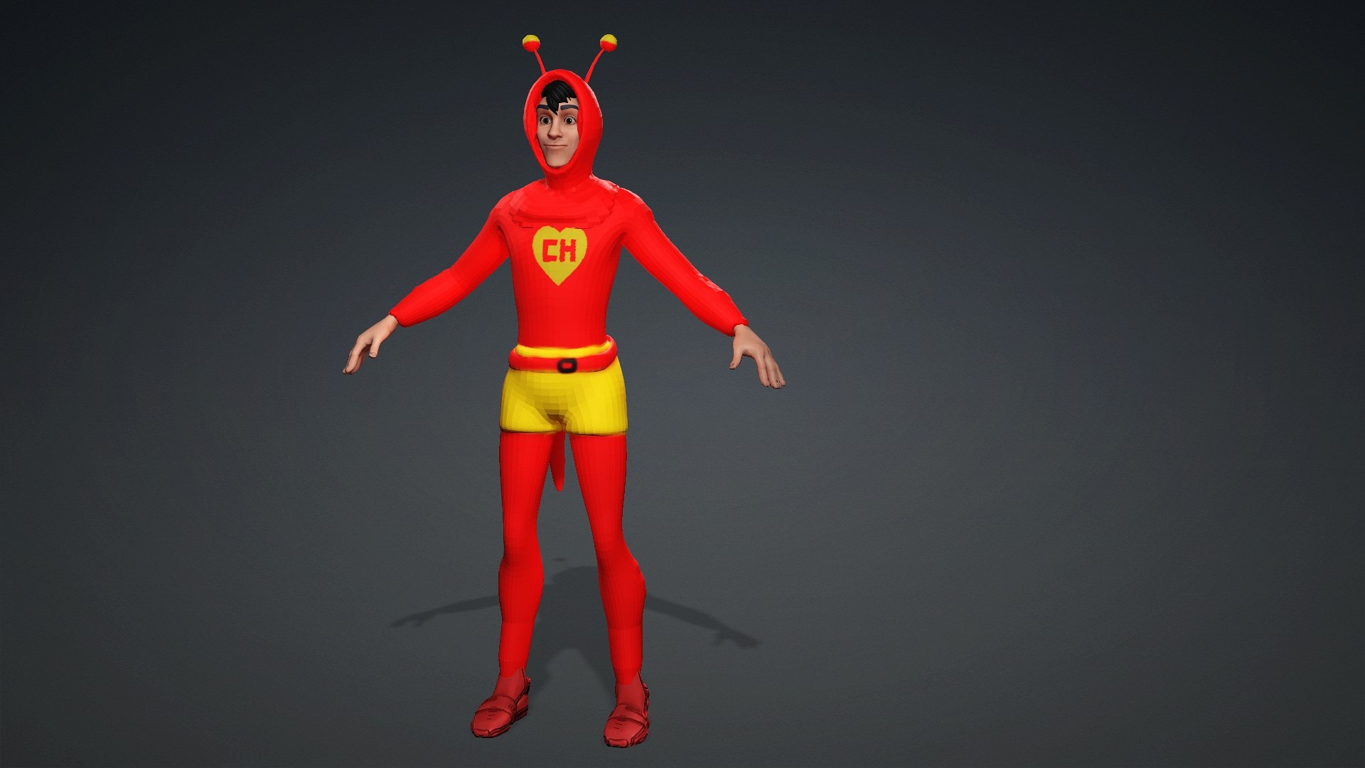 Chapulin Colorado 3D model https://p.turbosquid.com/ts-thumb/Pe/JzOlm0/jE/ch5/jpg/1751476575/1920x1080/fit_q87/5957c91a5cf251ce74f7b2958a7a56b3325cb6ec/ch5.jpg