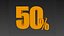 50 percent