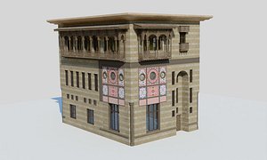 Arab House 01 3D model