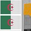 Wall Flag Algeria model
