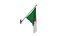 Wall Flag Algeria model