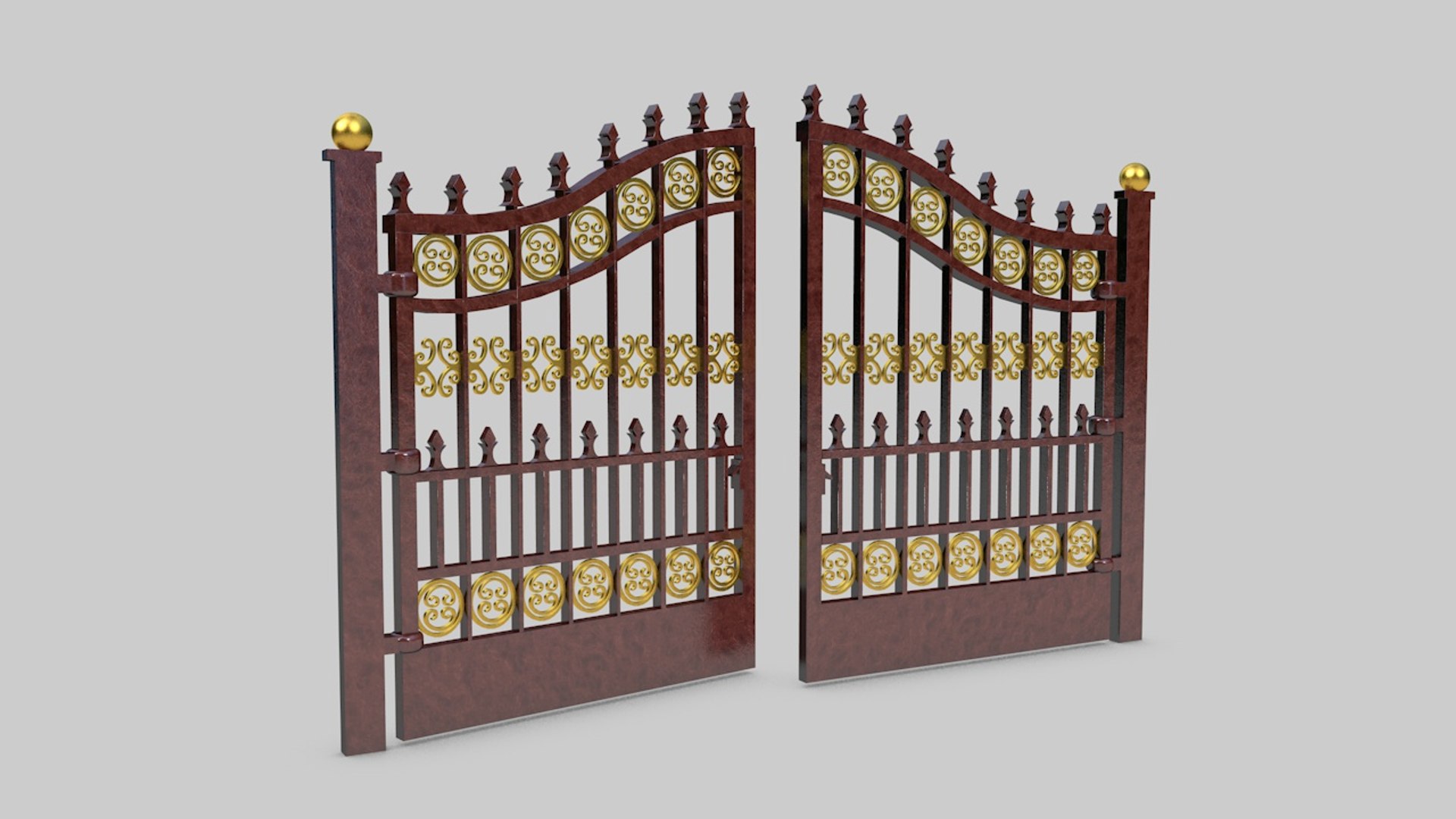 3D Ferforge Gate Model - TurboSquid 1376400