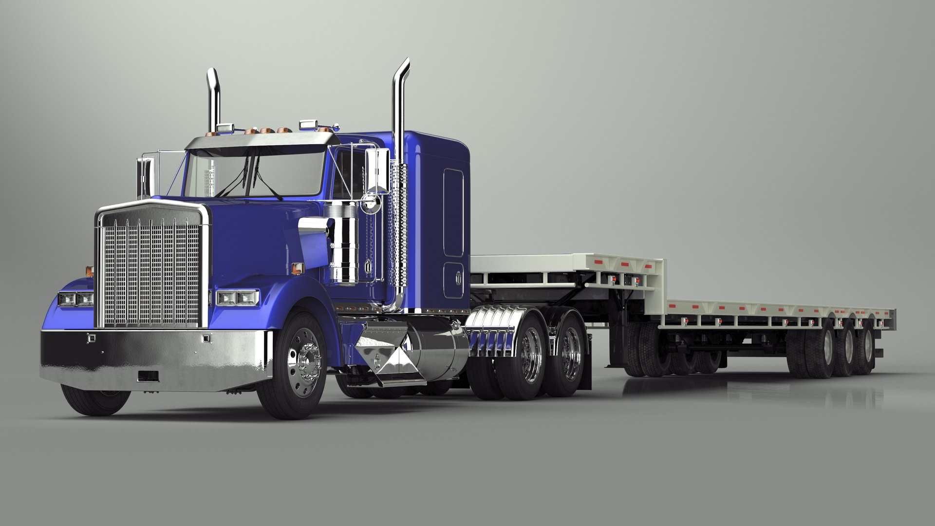 Semi Truck with Flatbed Trailer 3D model https://p.turbosquid.com/ts-thumb/Pe/SJb6t2/oG/semitruckwithflatbedtrailervray3dmodel020/jpg/1713289482/1920x1080/fit_q87/fdbb7c8403b04f11cb87f7c7a6a75b3091af724c/semitruckwithflatbedtrailervray3dmodel020.jpg
