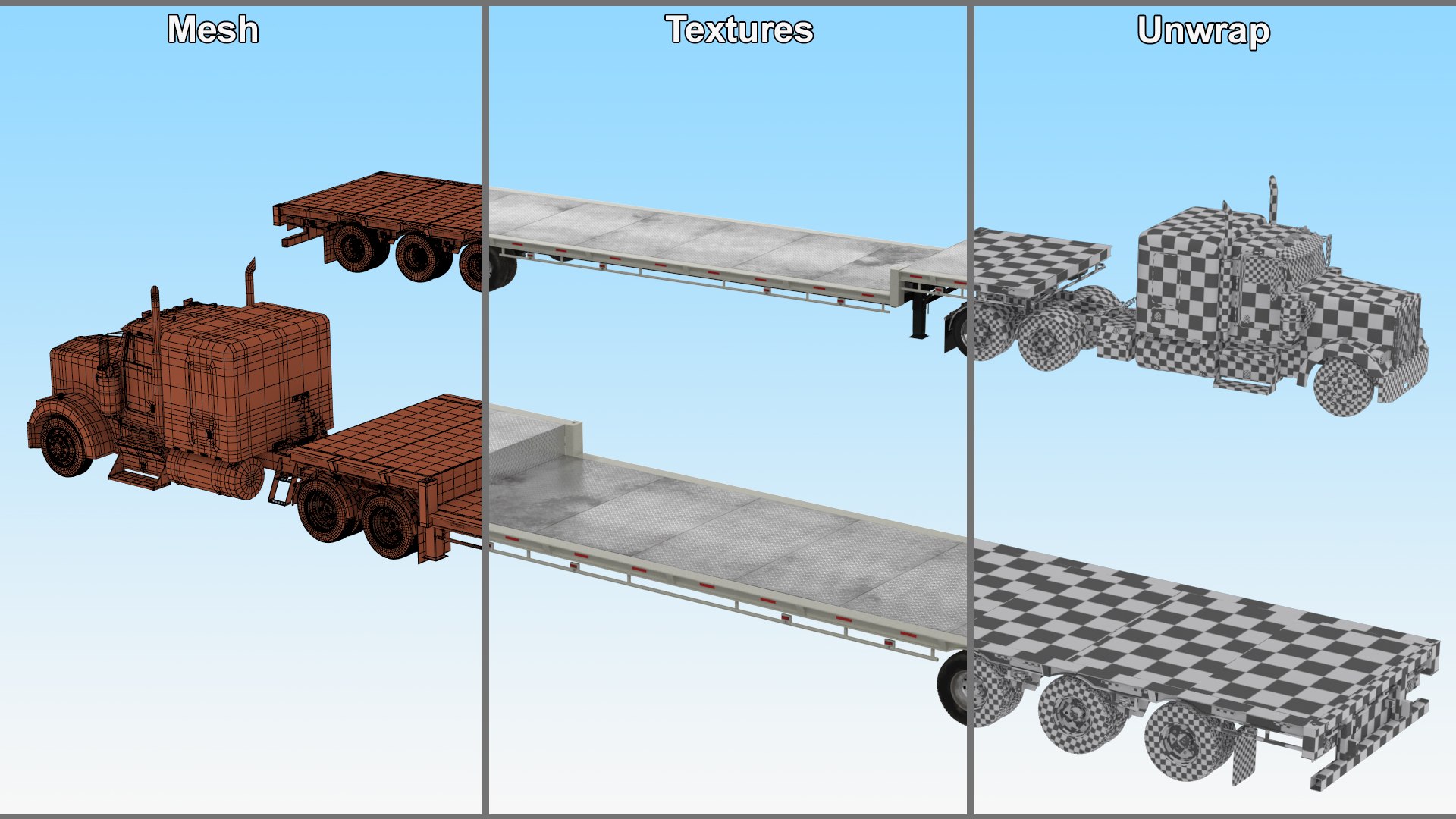 Semi Truck with Flatbed Trailer 3D model https://p.turbosquid.com/ts-thumb/Pe/SJb6t2/zh/semitruckwithflatbedtrailervray3dmodel040/jpg/1713289591/1920x1080/fit_q87/8f701afdddfc75781fc061c692e7ae5a469112ce/semitruckwithflatbedtrailervray3dmodel040.jpg