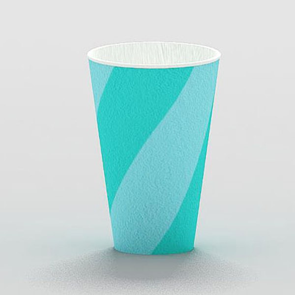 free paper cup 3d model