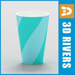 free paper cup 3d model
