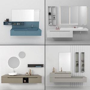 bathroom furniture 9 3D model
