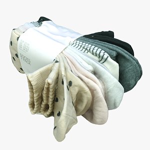 pack socks 3D