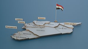 animation elections 3D model