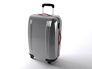 3d travel bag case model