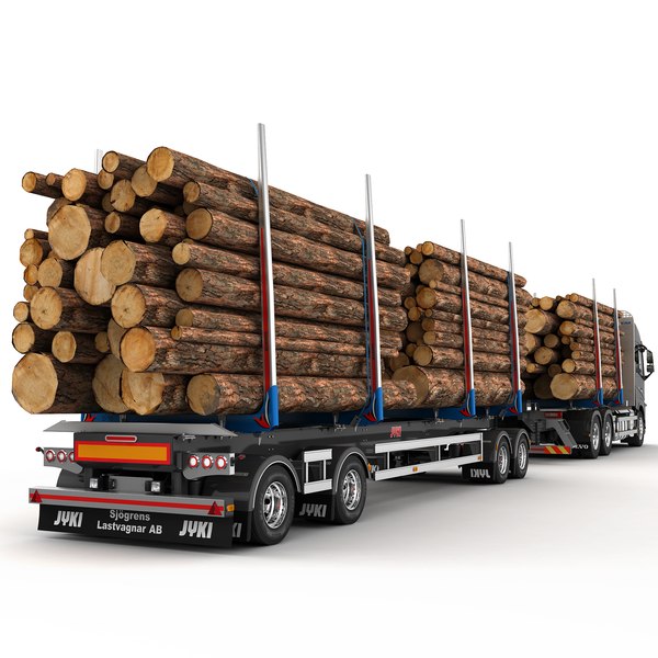 max fh timber trailer truck