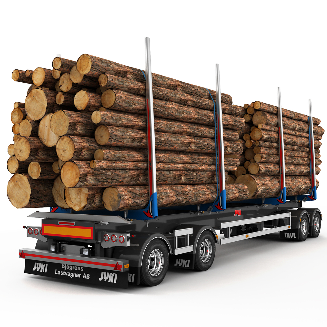 max fh timber trailer truck