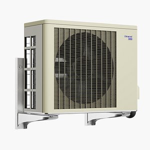 3D Generic Airconditioner outside part