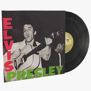 Vintage Vinyl Album Elvis