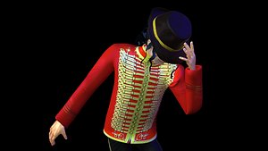 Michael Jackson 3D Model(1)