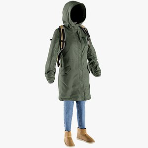 Women's Jeans, Pullover, Down Coat, Ugg and Backpack