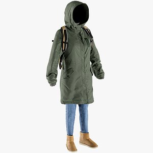 Women's Jeans, Pullover, Down Coat, Ugg and Backpack