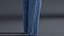 3D realistic women s jeans model