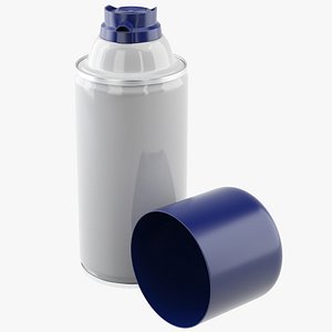 Shaving Cream Bottle 3D model