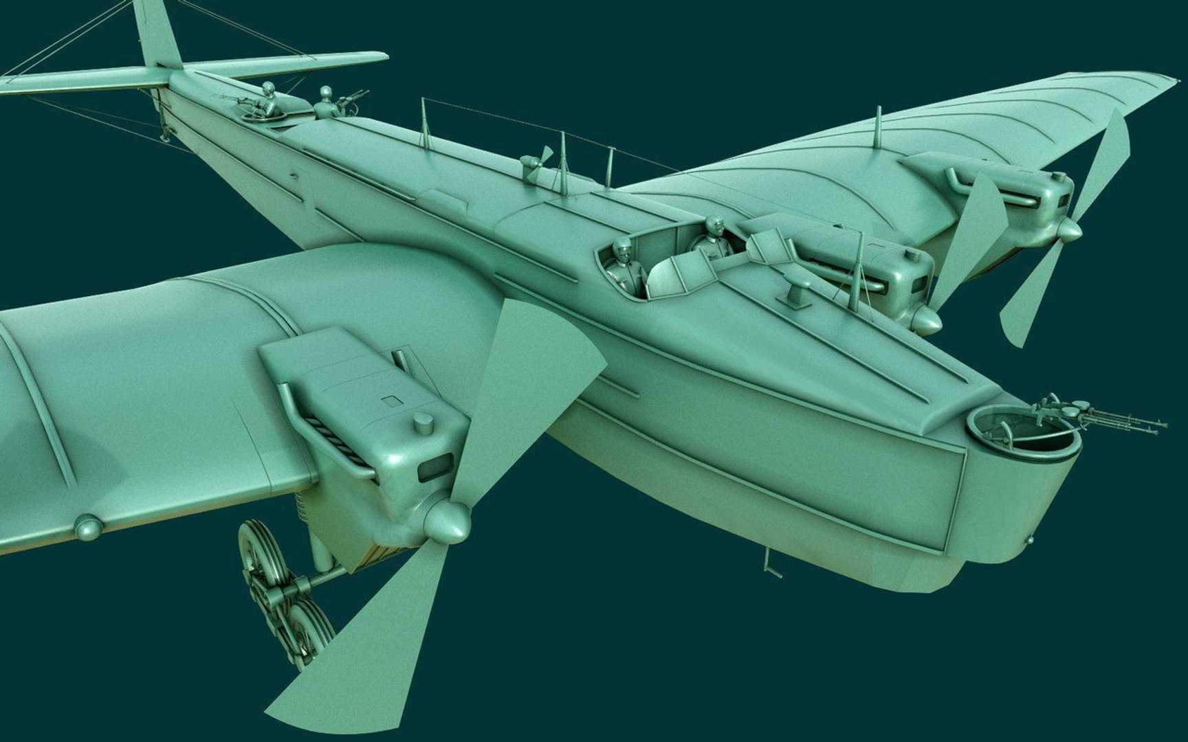 TB-3 3D Model - TurboSquid 1772219