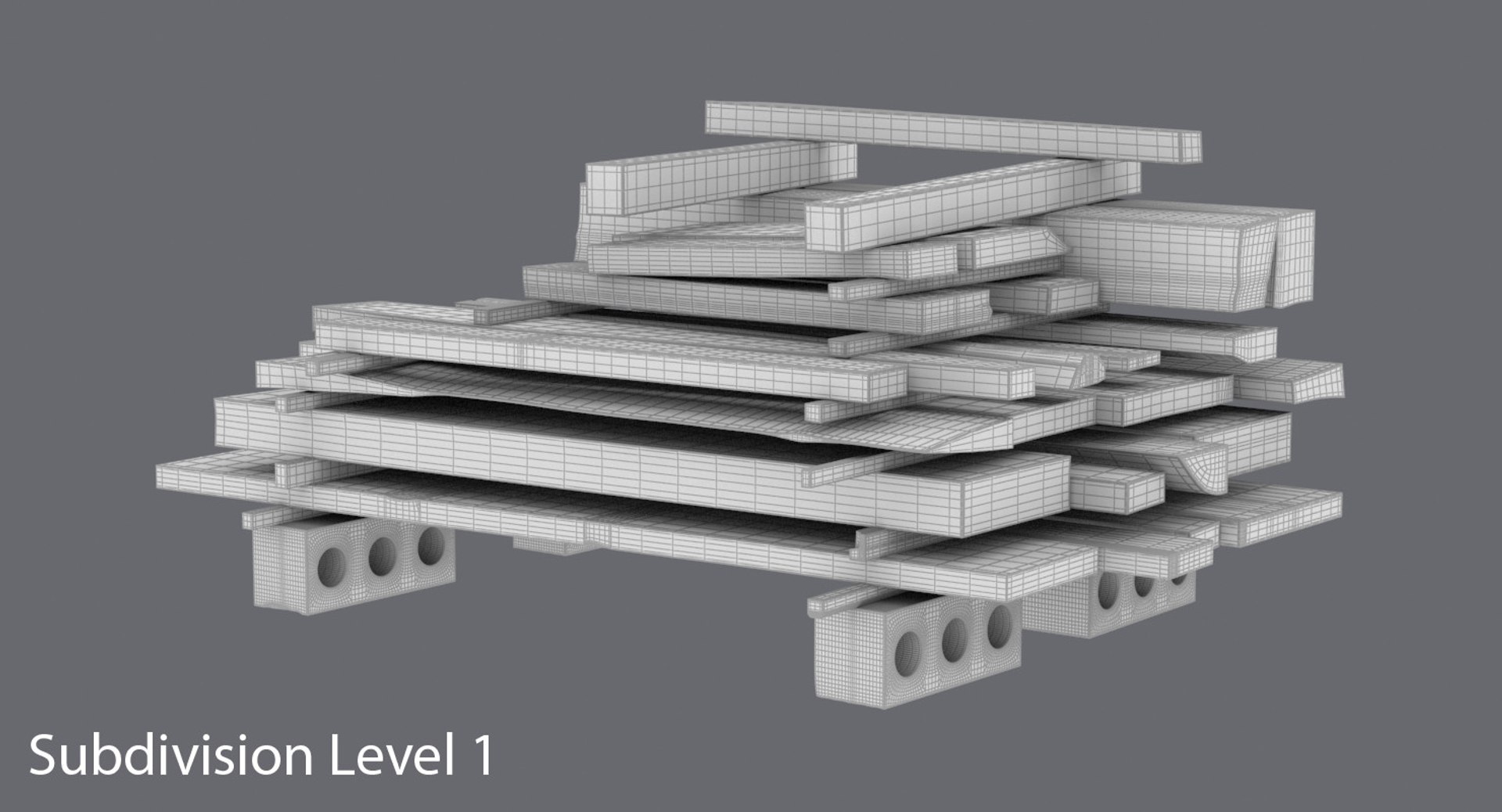 Lumber 3d Model