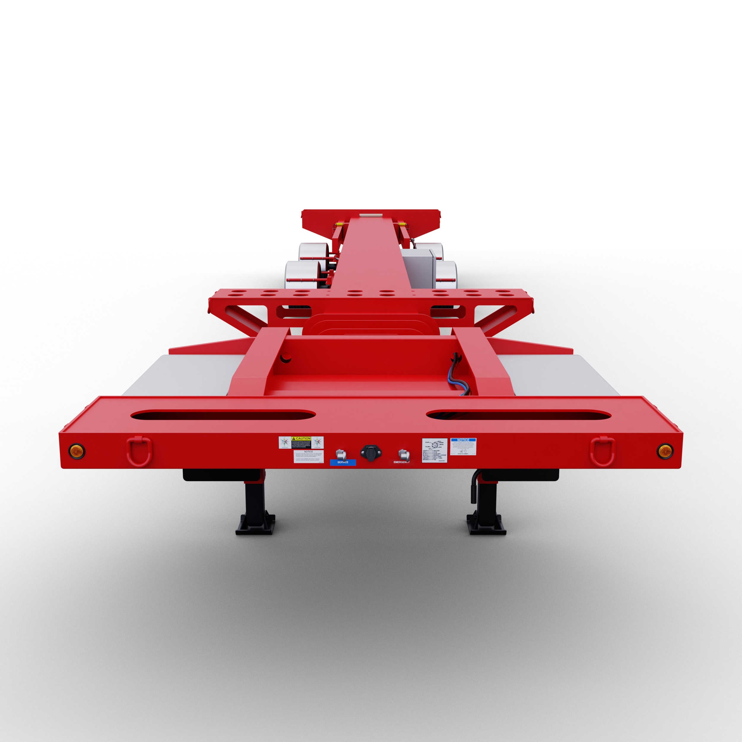 TransMaster 20T Windmill Blade Trailer 3D - TurboSquid 1723911