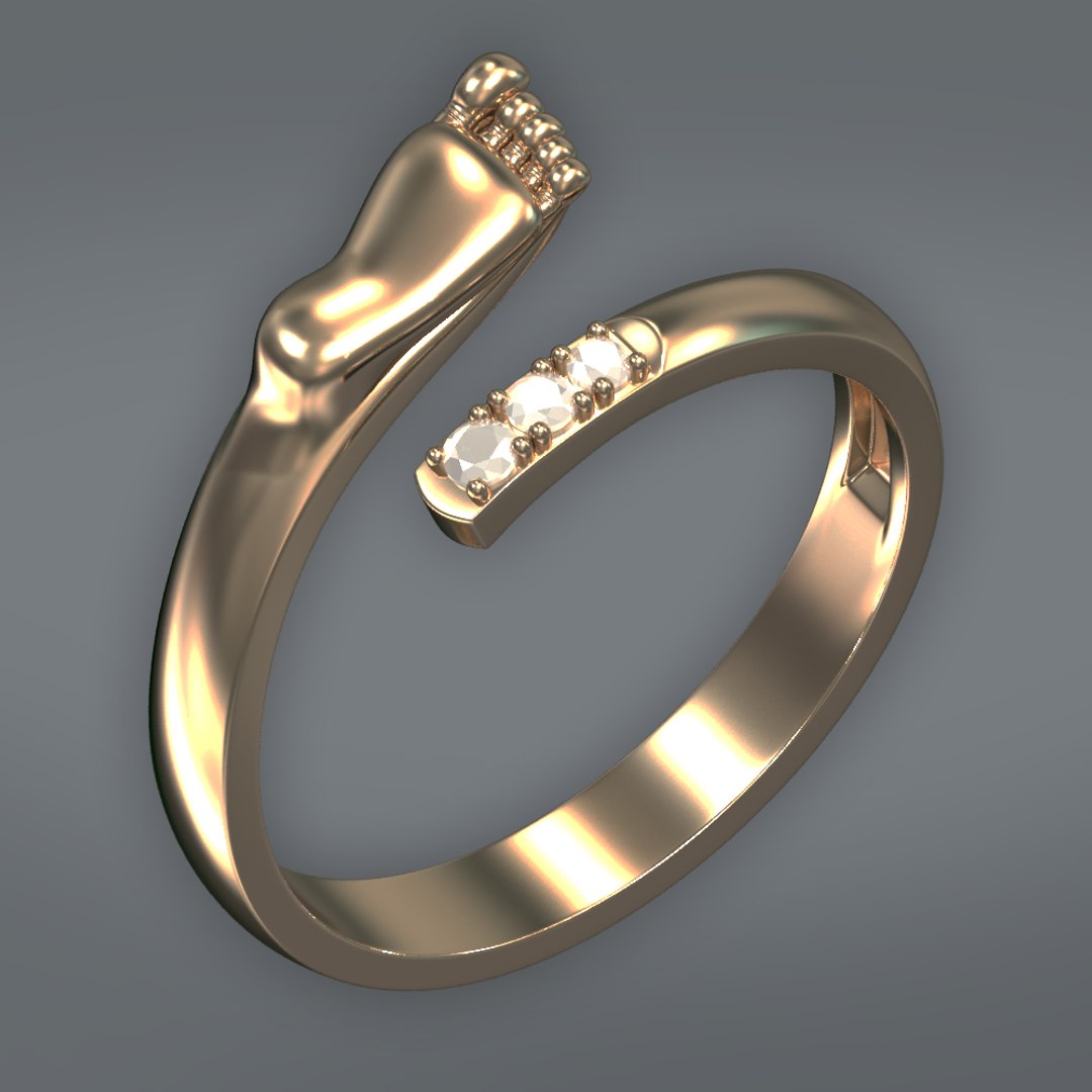 3d Model Sweet Ring