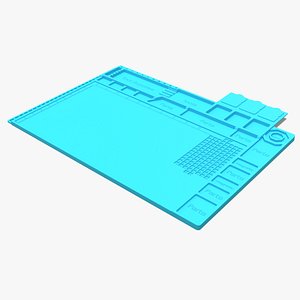 Silicone Repair Mat Blue