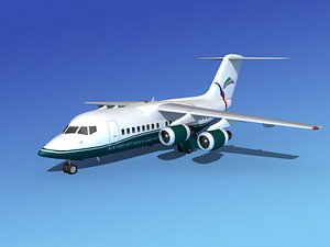 turbines bae 146 3d max