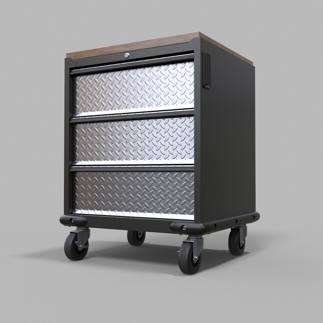 3D 1 Modular Tool Storage Cabinet 3s Model - TurboSquid 2039320